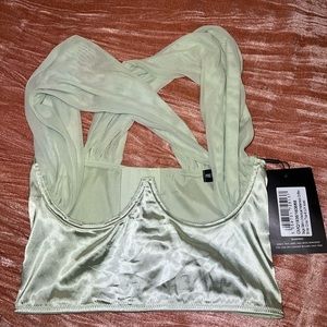 PrettyLittleThing corset top